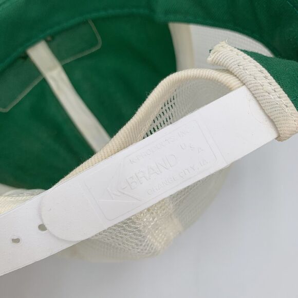 Vtg ADS K-Brand USA Made Hat Snapback Trucker Cap (H20) - Picture 7 of 12